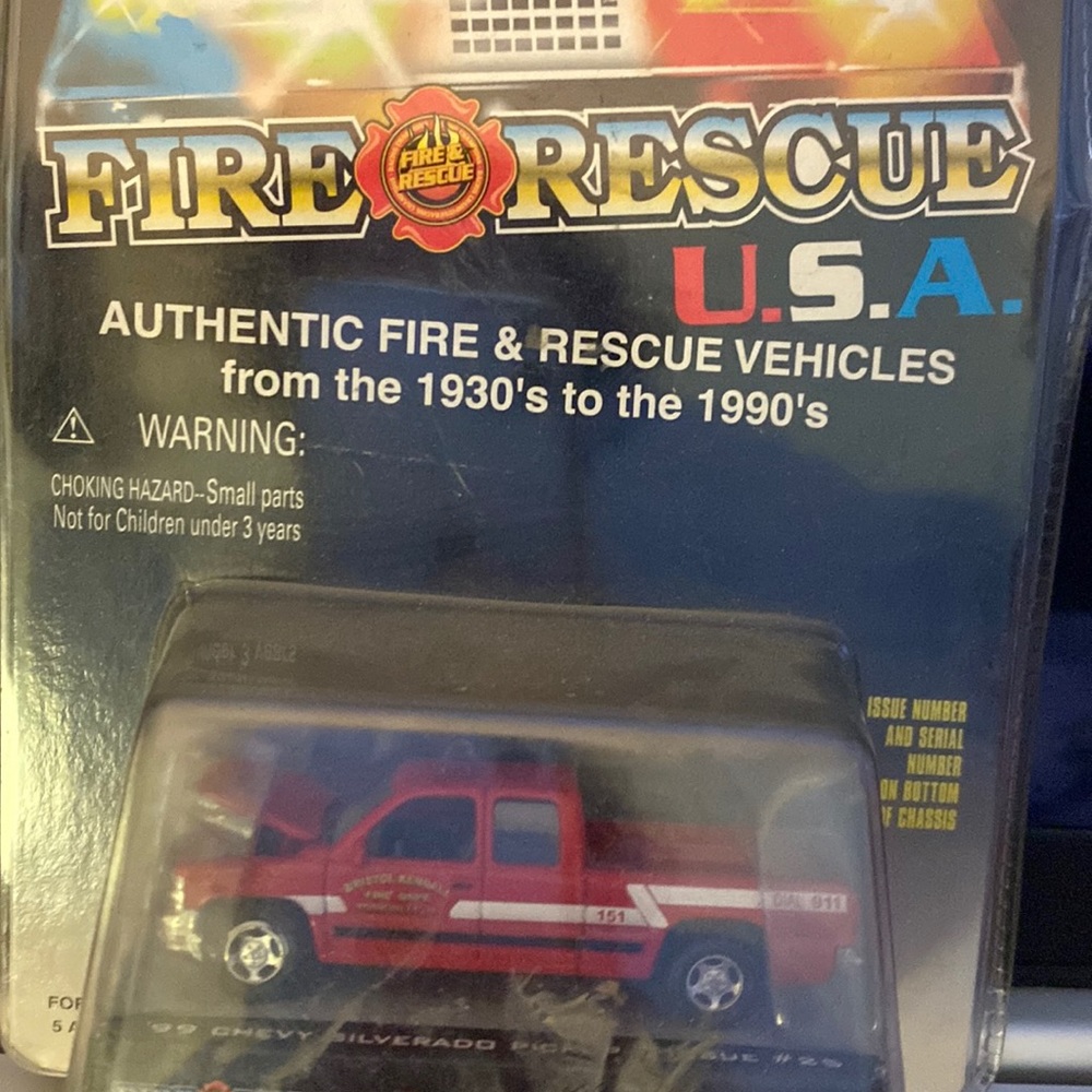 Racing Champion Fire & Rescue USA Bristol-Kendall Fire Dept